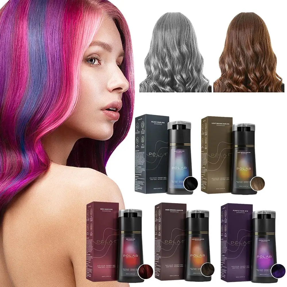 Hair Spray Color - Multi-Shade Gray Cover Hair Shampoo Kit
