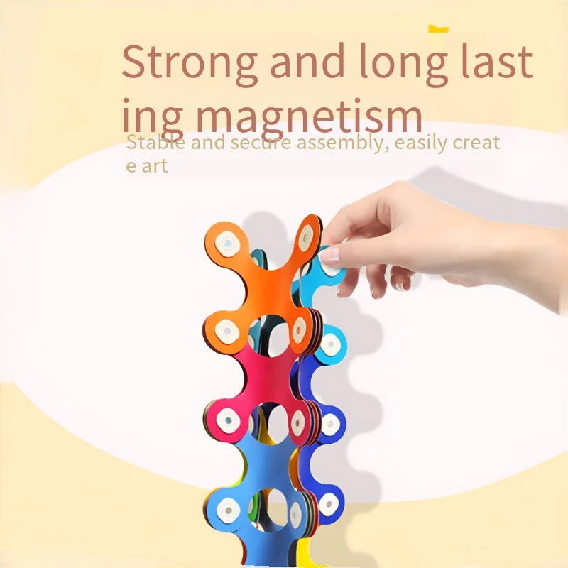 48Pcs Rainbow Magnetic Sheet K - đánh giá và giá Cosplay Prop Building