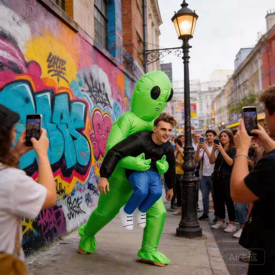 Alien Inflatable Doll Costume  - đánh giá và giá Cosplay Prop Building