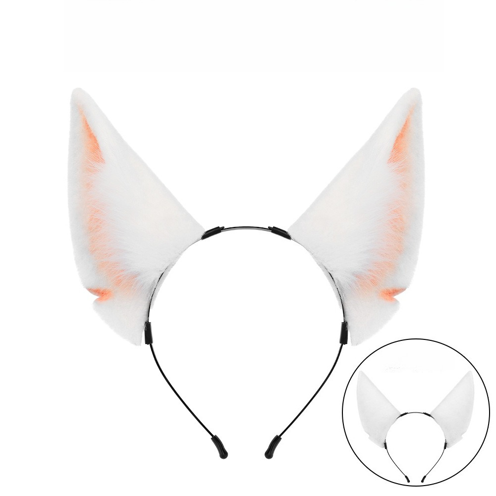 Tail Kemonomi Faux Fur Fox Ear - đánh giá và giá Cosplay Prop Kit