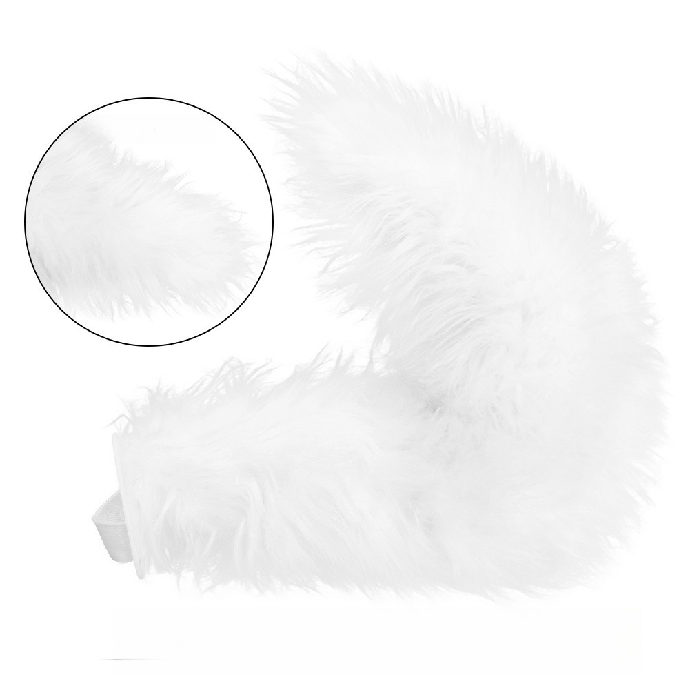 Tail Kemonomi Faux Fur Fox Ear - đánh giá và giá Cosplay Prop Kit