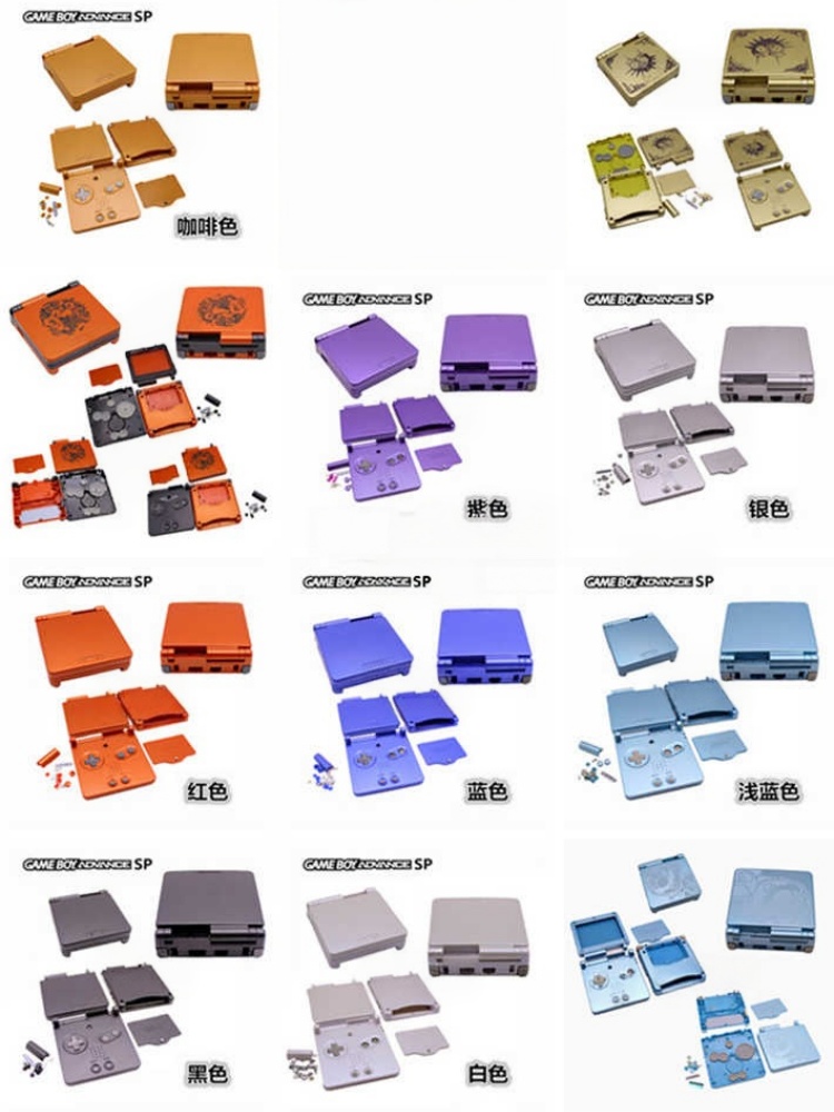 Gba Sp Full Replacement Housin - đánh giá và giá Cosplay Prop Kit