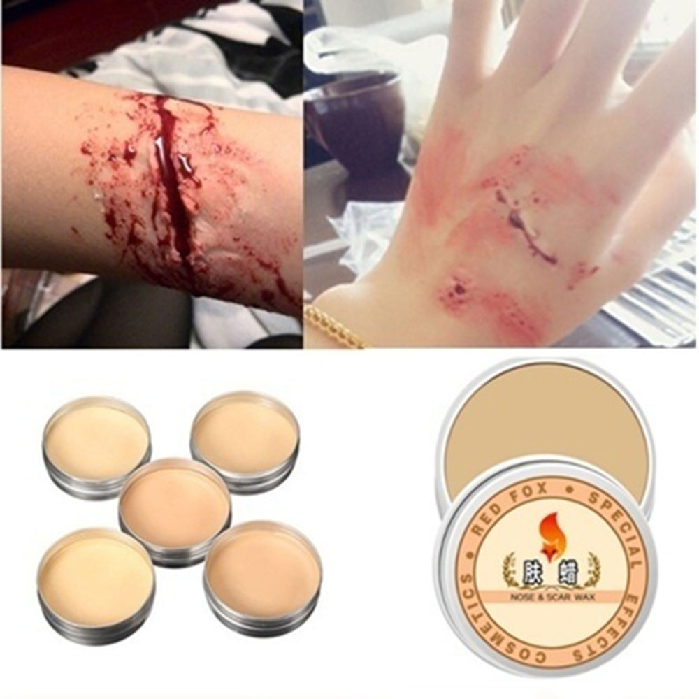 30g Mặt Cơ Thể Giả Sẹo Sáp Dự  - đánh giá và giá Cosplay Prop Paint