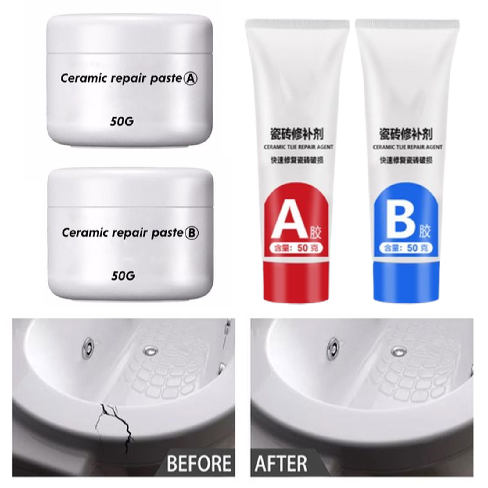 30/100g Tile Repair Agent AB A - đánh giá và giá Contact Cement Glue