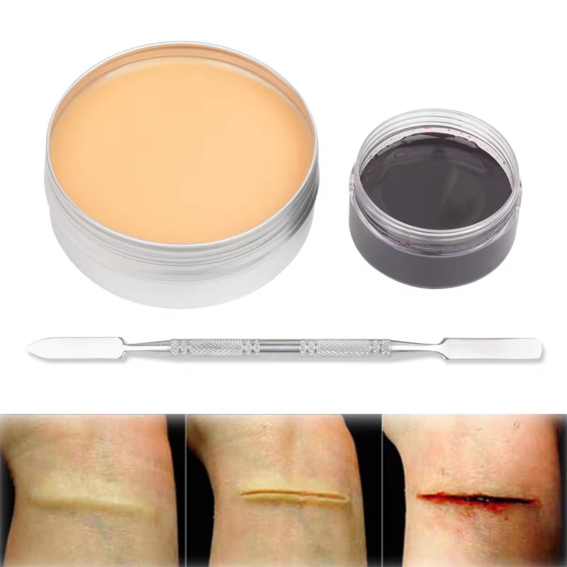 SFX Makeup Kit Scars Wax Hallo - đánh giá và giá Body Paint Sfx