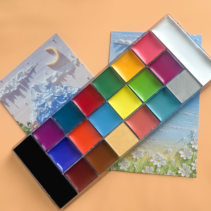 20 Colors Face Body Oil Painti - đánh giá và giá Cosplay Prop Paint