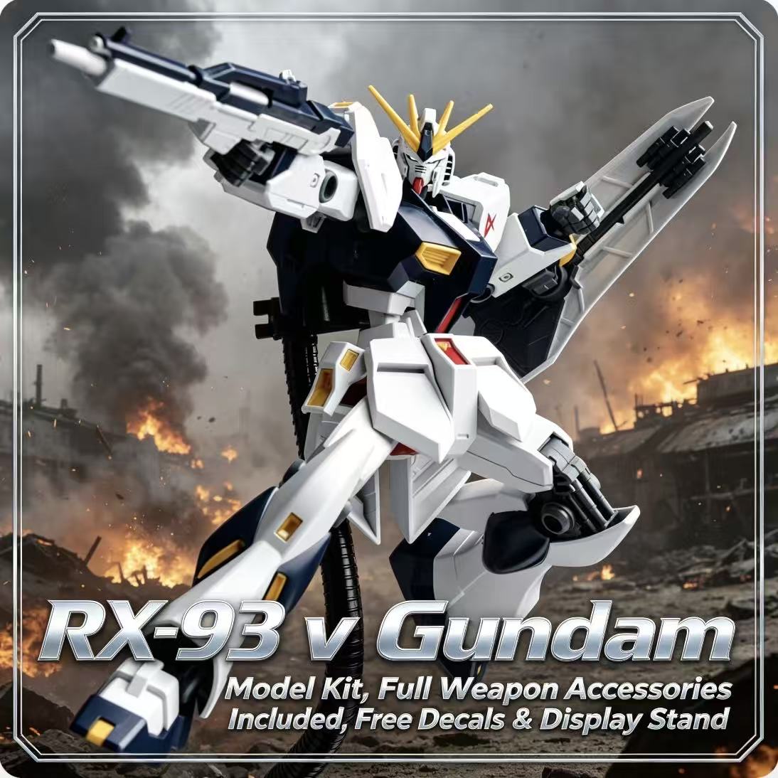 93HG 1/144 ENTRY GRADE RX-93 V - đánh giá và giá Bandai Gundam Rg