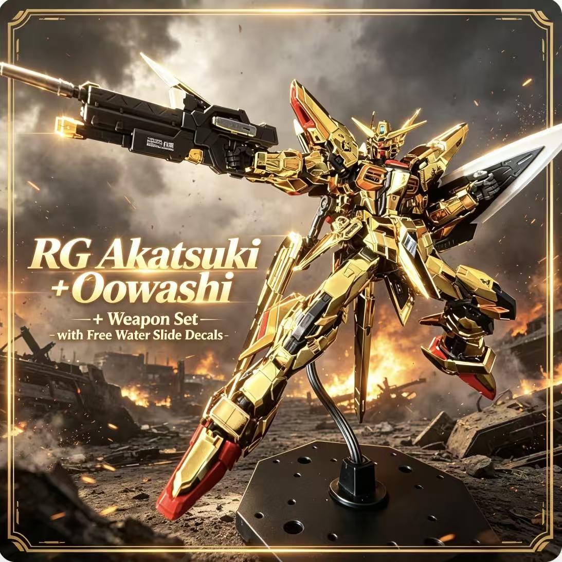 RG41 1/144 ORB-01 Akatsuki Oow - đánh giá và giá Bandai Gundam Rg