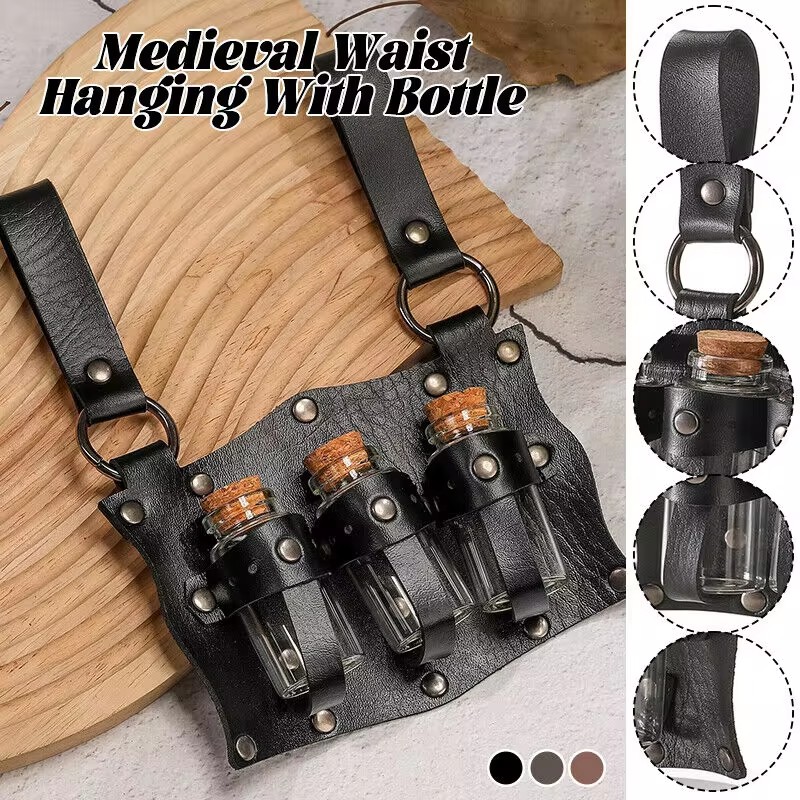 Medieval Alchemy Vial PU Holde - đánh giá và giá Cosplay Prop Kit